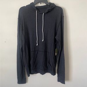 R&R Surplus Men's Large MODAL FRENCH TERRY SWEATSHIRT WITH THERMAL LINED HOOD